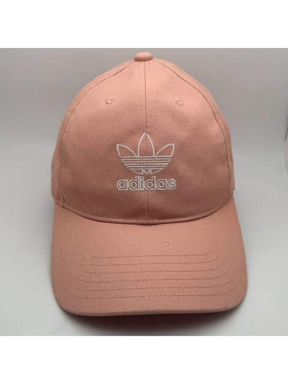 Adidas Originals Trefoil Logo Baseball Cap Hat Light Pink Women's Adjustable